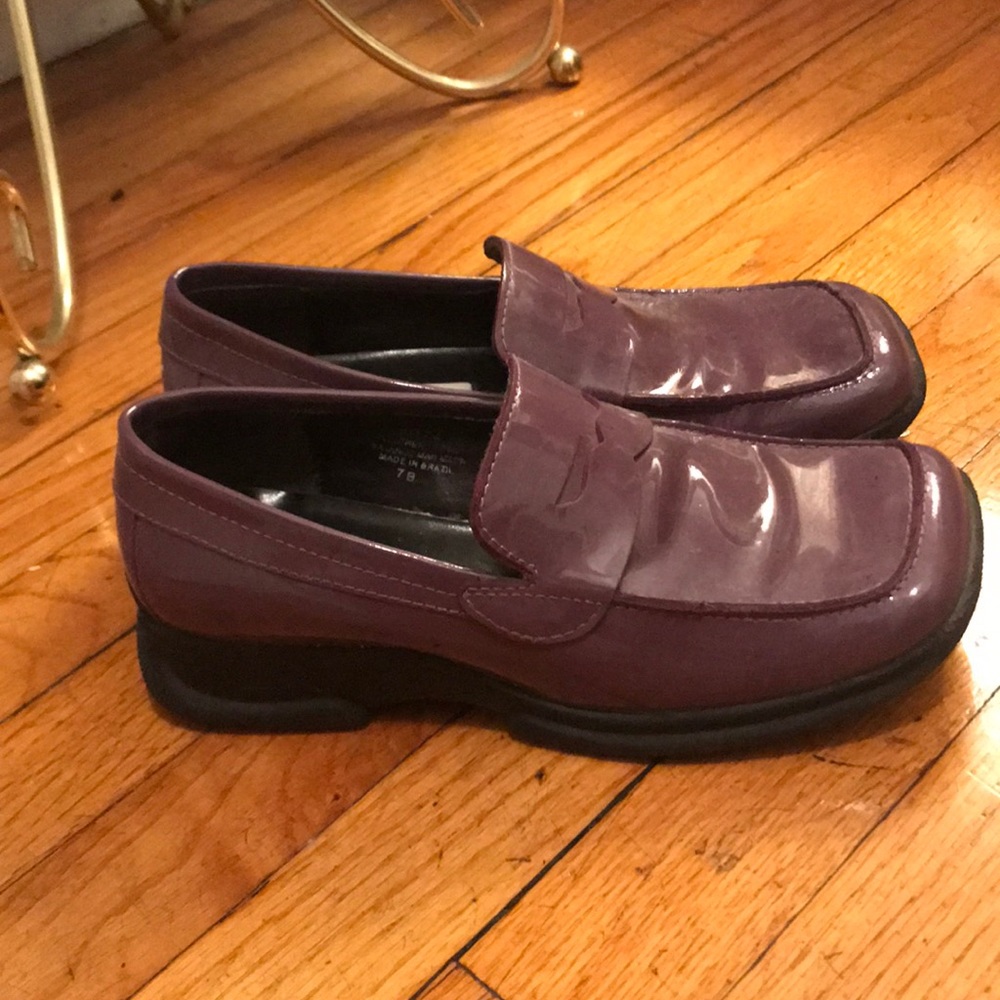 Vintage Leather Steve Madden Loafers